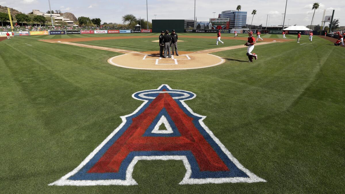 From the Archives: Los Angeles Angels spring training - Los Angeles Times