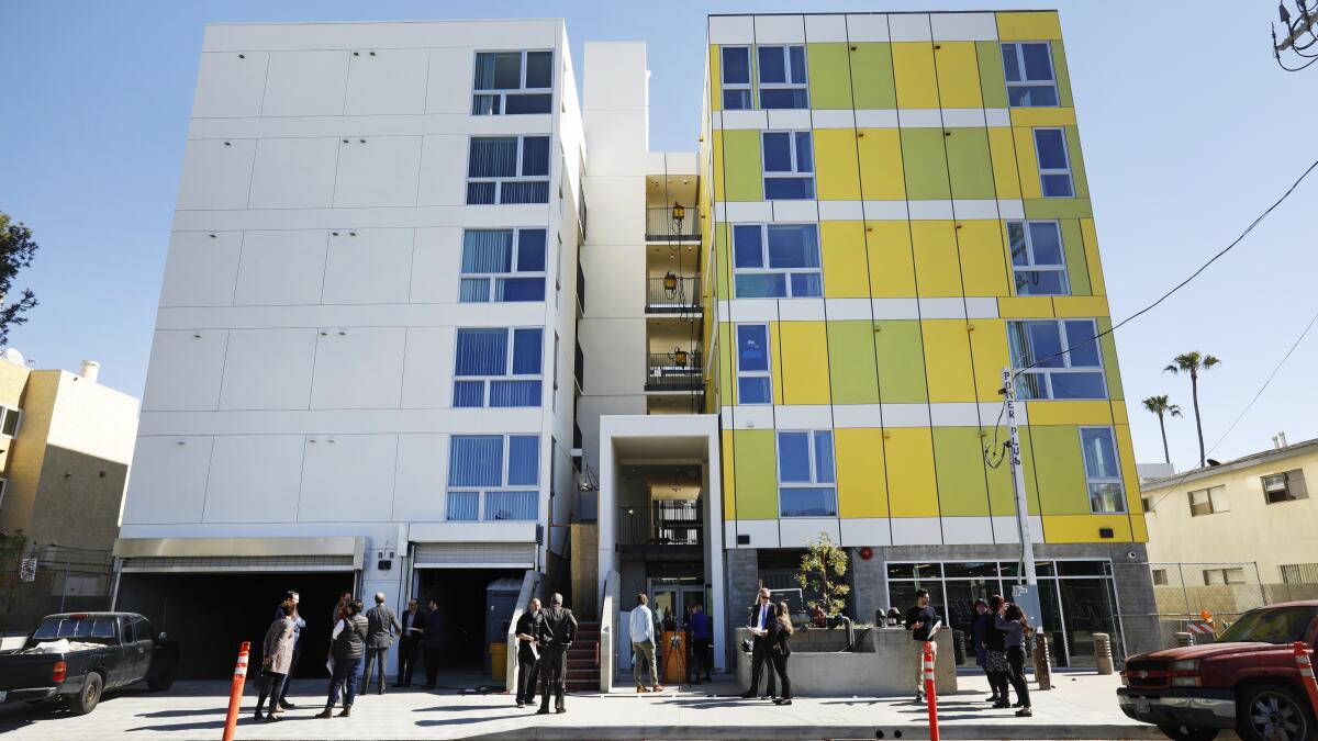Opinion: Don't gut L.A.'s best shot at building affordable housing