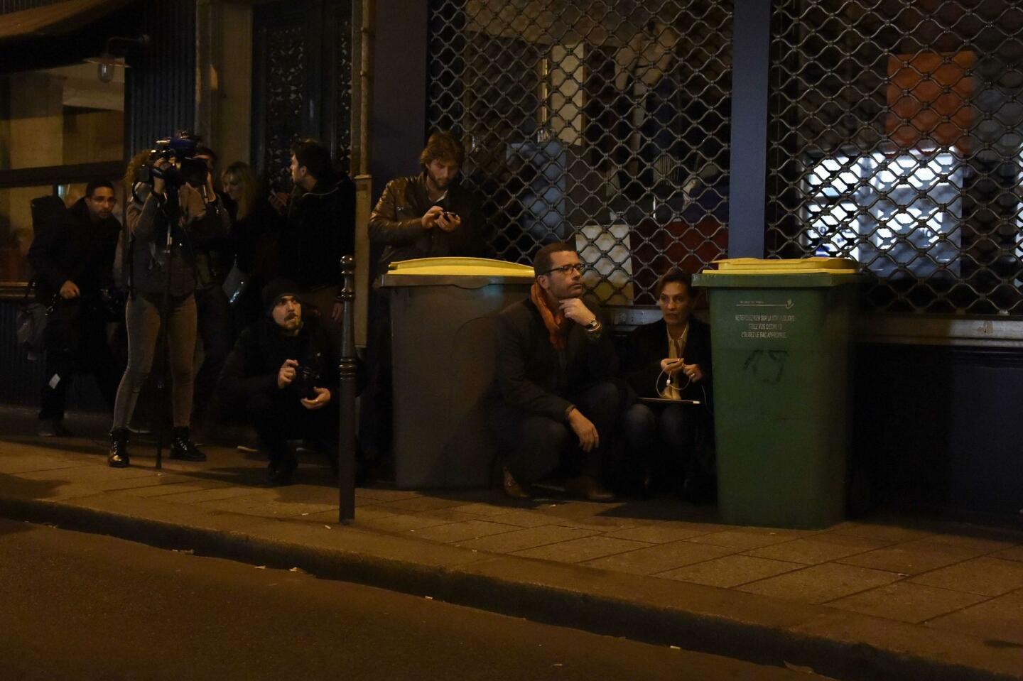 Images of Paris under attack