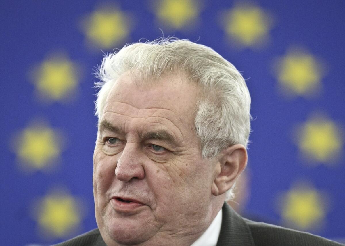Czech President Milos Zeman has stirred discord within the European Union with his decision to attend the Kremlin's May 9 Victory Day celebrations being boycotted by most Western states.