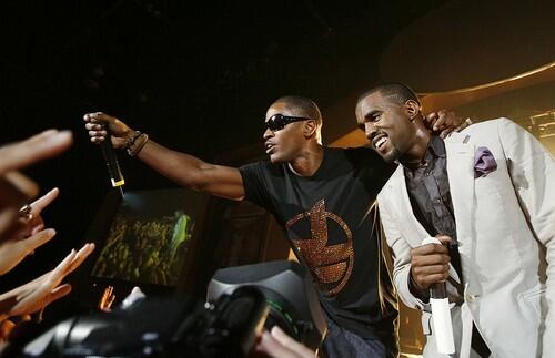 Kanye West and Jamie Foxx