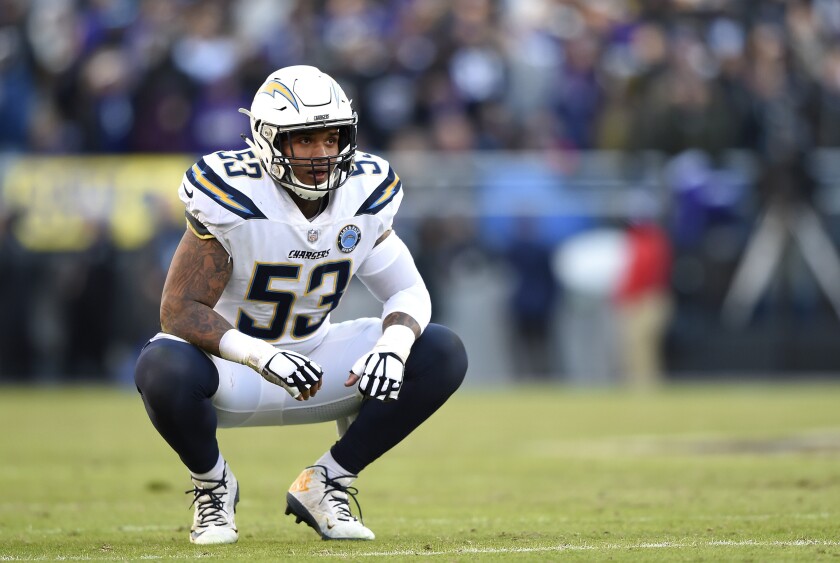 Chargers Pouncey Football
