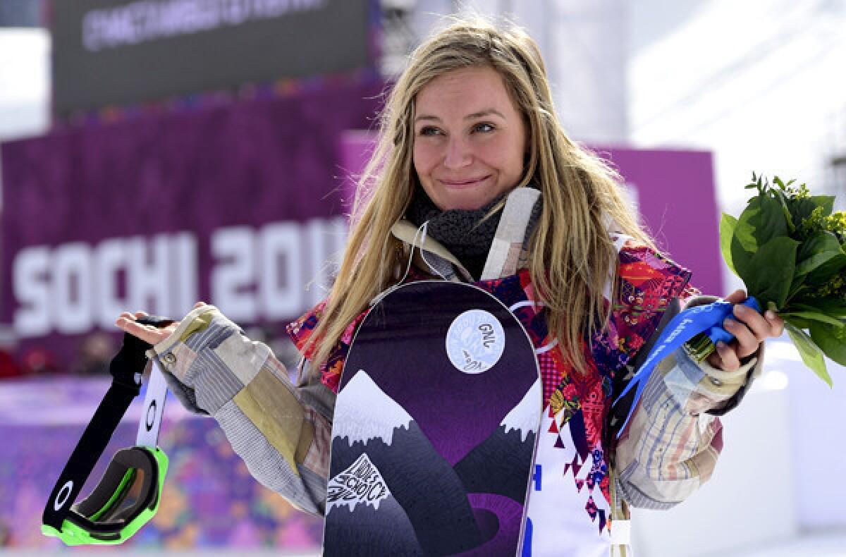 Jamie Anderson helped add to the American medal count in snowboarding by winning the women's slopestyle competition at the Sochi Olympics.