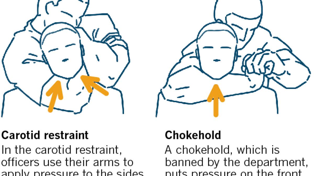 Proper use of neck hold not fatal, research shows
