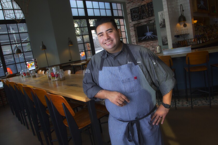 Chef Anthony Sinsay is leaving Jsix in downtown San Diego to become the executive chef at Outlier in Seattle.