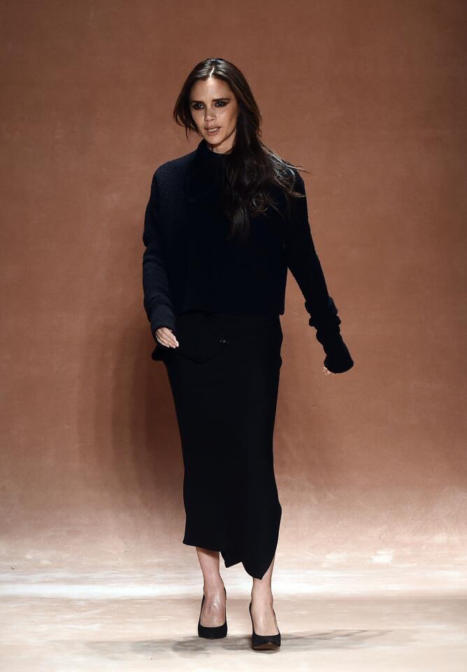 New York Fashion Week Fall-Winter 2015: Victoria Beckham
