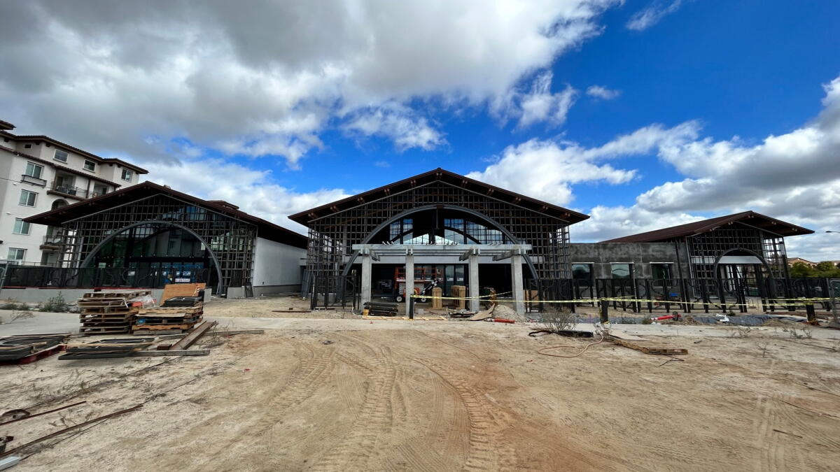 New library in Pacific Highlands Ranch making progress - Vimarsana News
