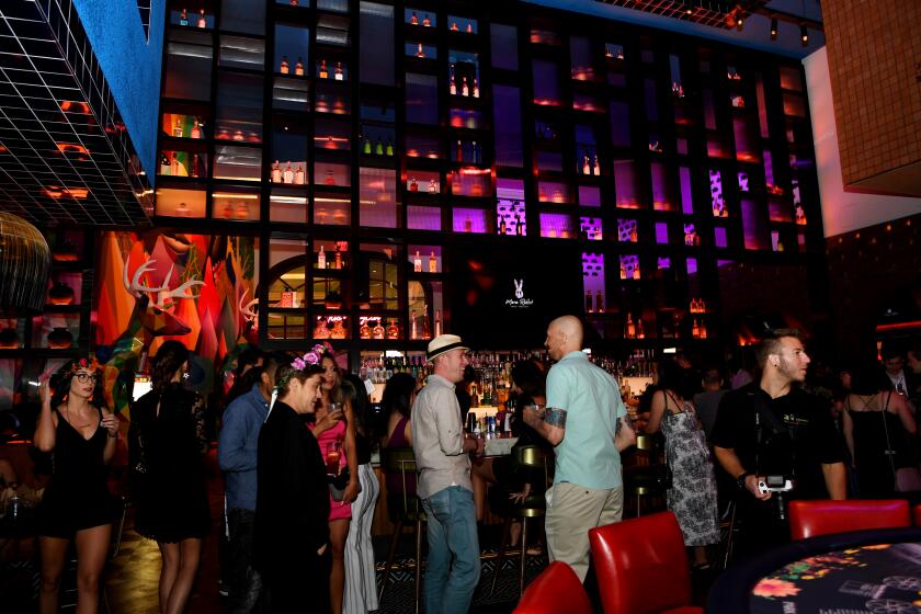 LAS VEGAS, NEVADA - SEPTEMBER 13: Guests attend the grand opening of Mama Rabbit Bar at Park MGM Las Vegas on September 13, 2019 in Las Vegas, Nevada. (Photo by Denise Truscello/Getty Images for MGM Resorts International)