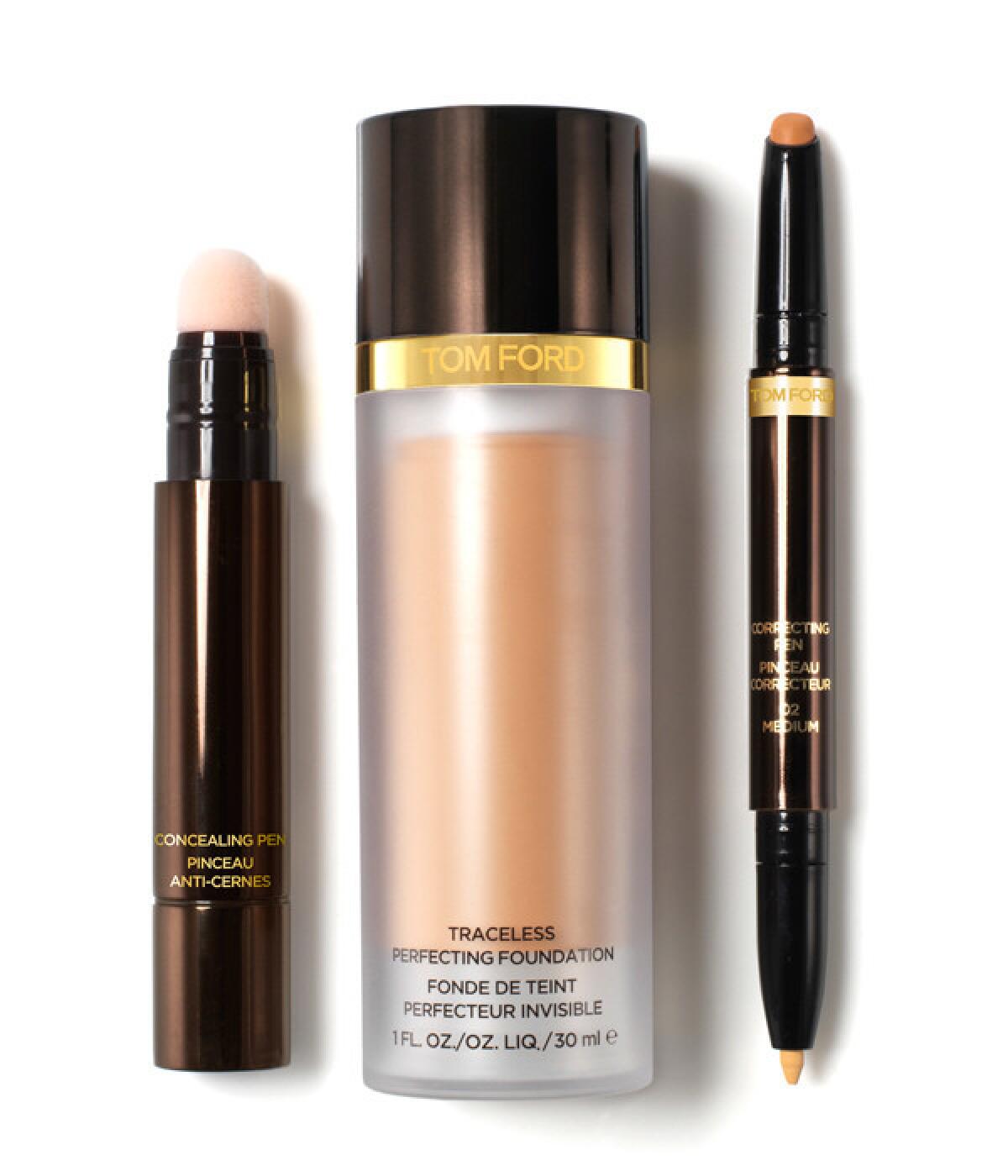 Tom Ford Beauty Flawless Complexion Collection of Traceless Perfecting Foundation, Concealing Pens and Correcting Pens ($44-$80) at tomford.com