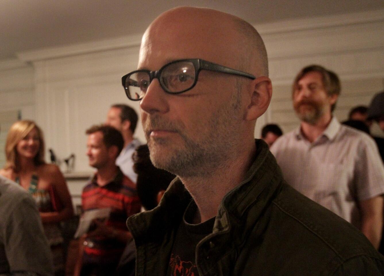 Musician Moby was on hand to read portions of Moby Dick, saying, "I don't think that either of my parents thought that 47 years later, I would still be saddled with my infant joke nickname."