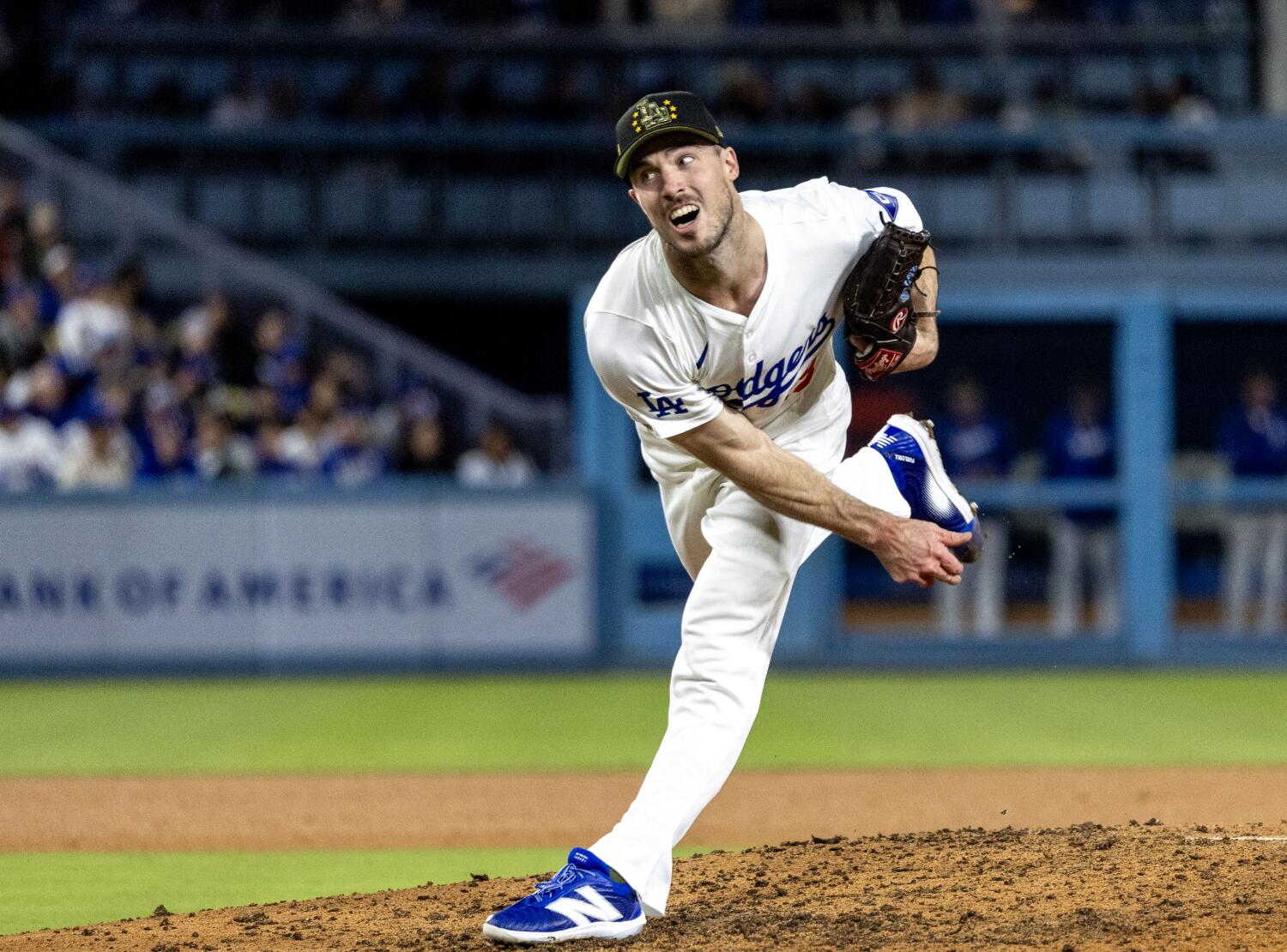 'He's turned into a weapon.' How Michael Grove became a high-leverage Dodgers reliever