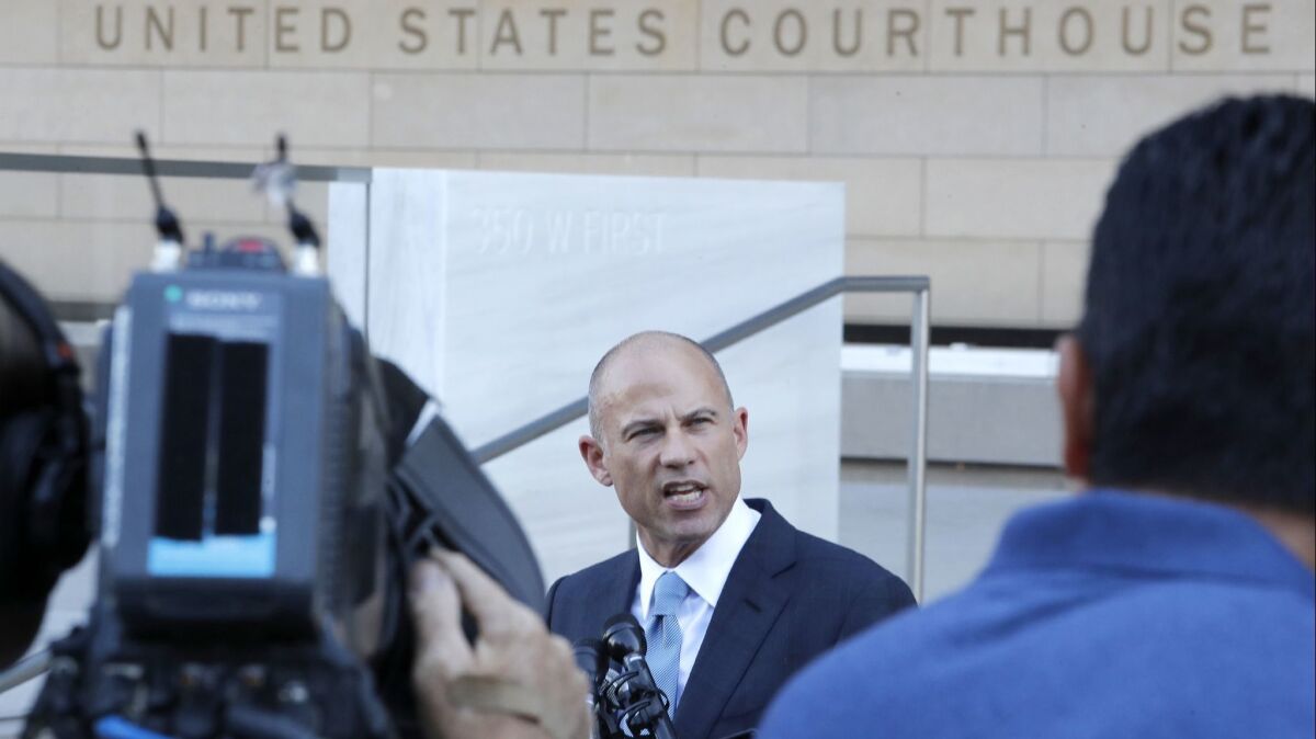 The longtime law firm of Michael Avenatti filed Thursday night for federal bankruptcy protection for the second time.