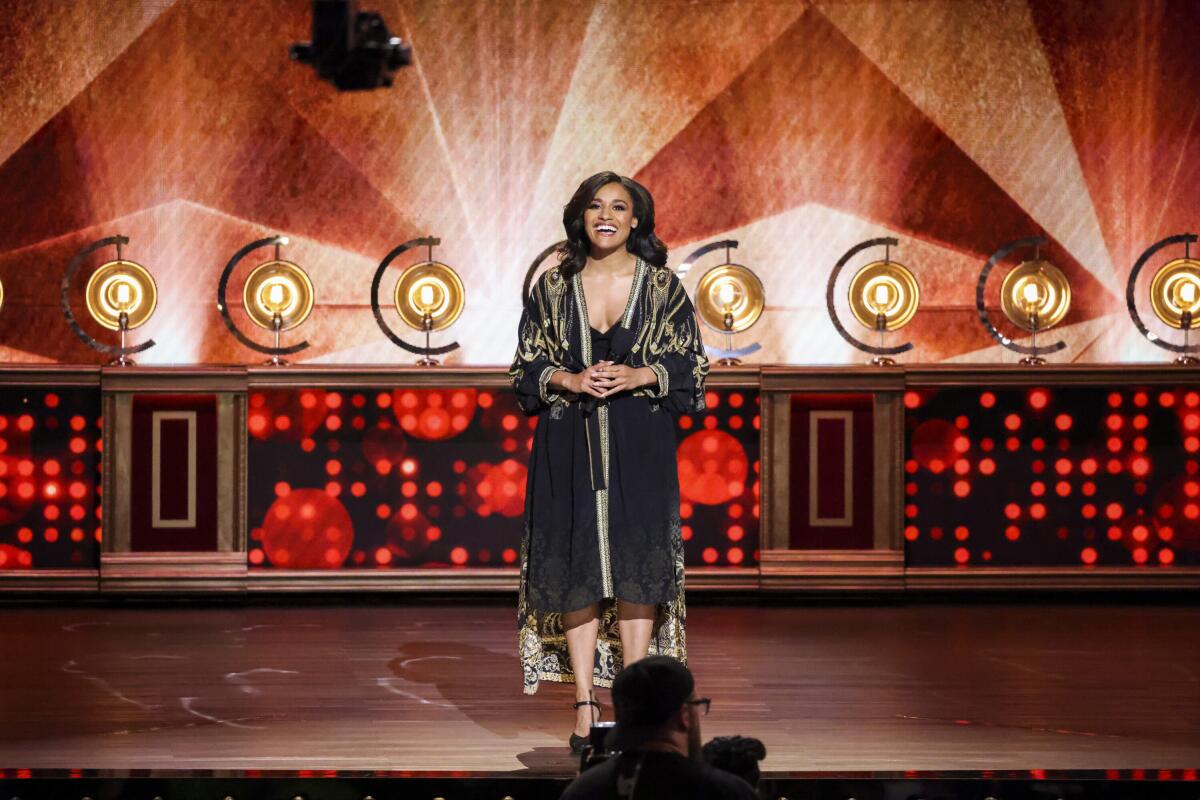 Ariana DeBose at the 76th Tony awards live from the United Palace in New York City’s Washington Heights, Sunday, June 11.