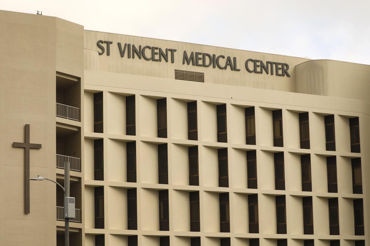 Vincent Medical Center in Los Angeles is back in business amid the novel coronavirus pandemic. 