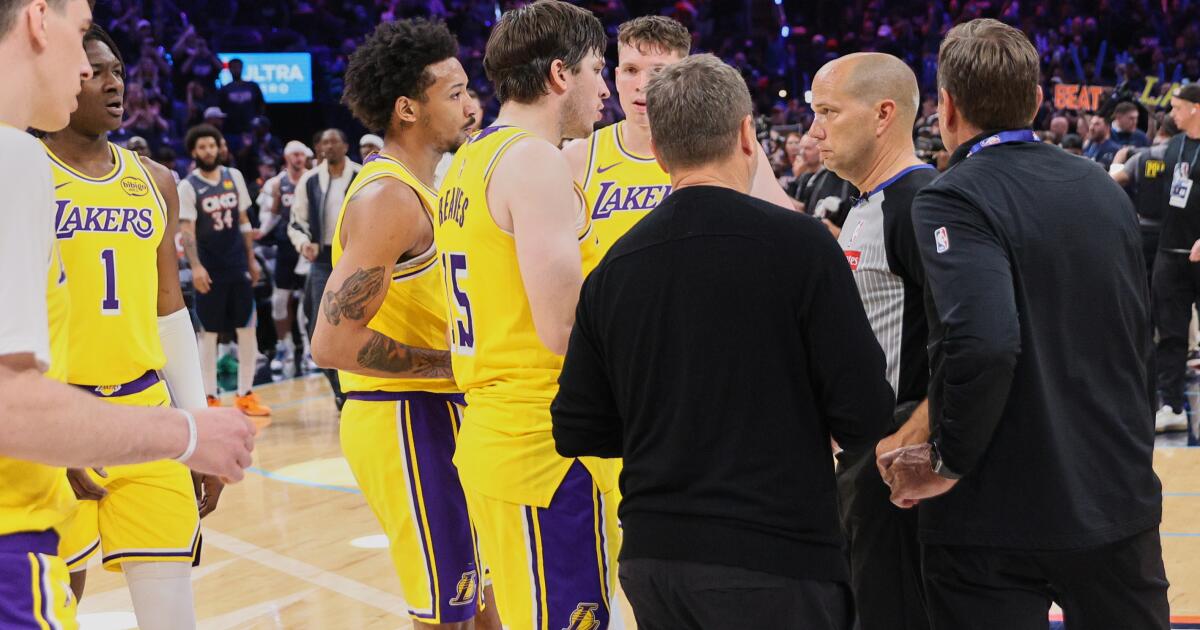 Letters to Sports: Two sides to Lakers crying foul after Game 2
