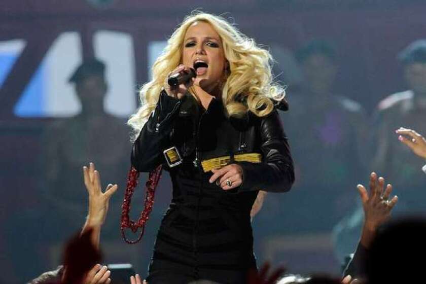 Britney Spears at the 2011 Billboard Music Awards in Las Vegas.