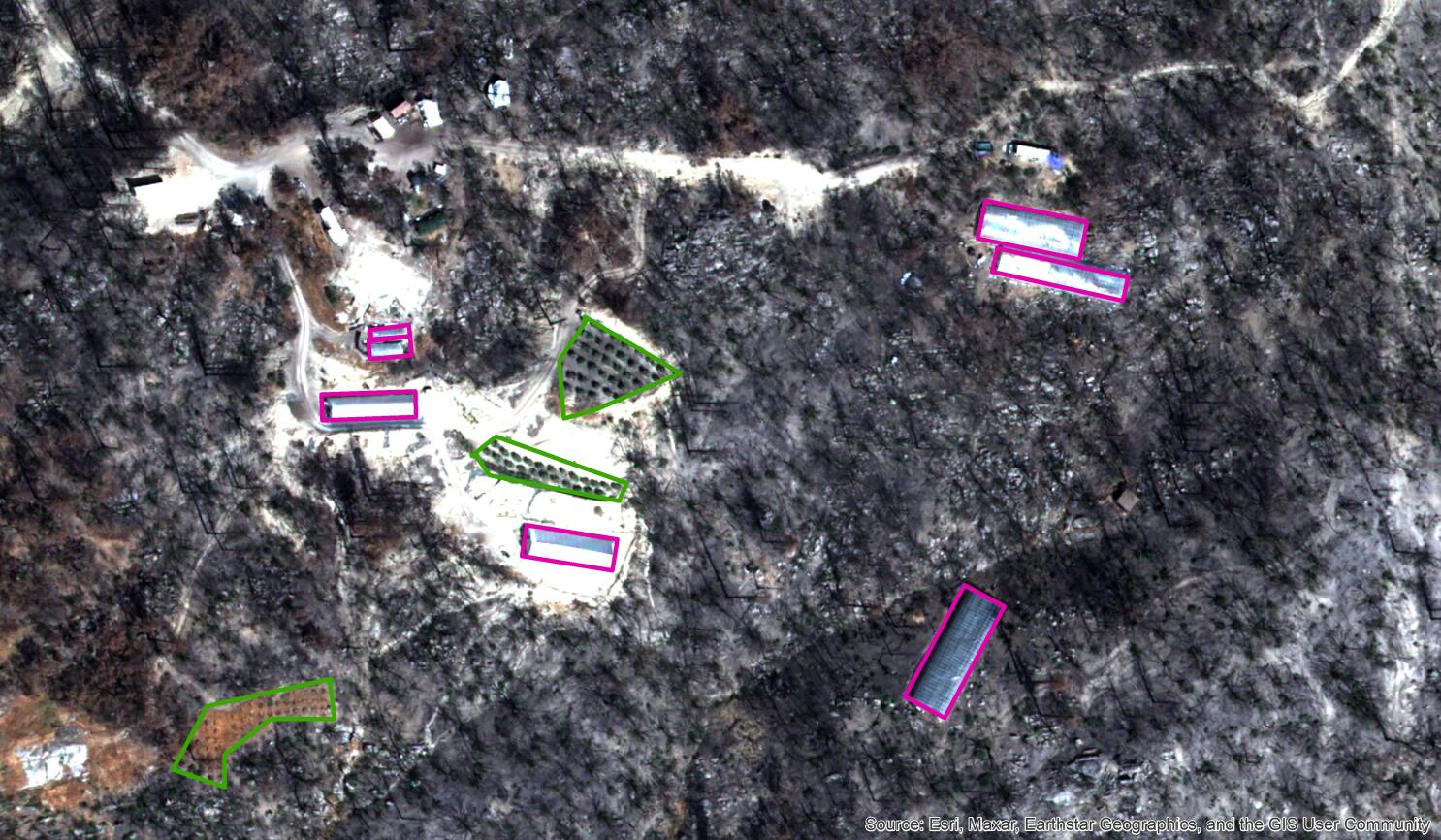 How we mapped illegal cannabis farms in California - Los Angeles Times