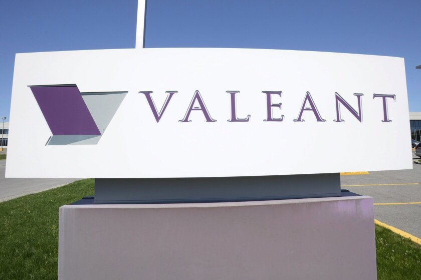 Valeant Pharmaceuticals International's stock took its biggest ever one-day tumble Tuesday.