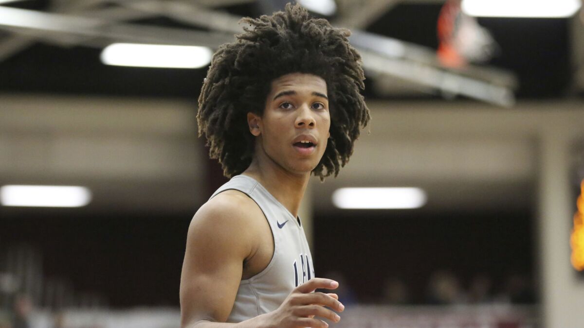 La Porte (Ind.) La Lumiere School's Tyger Campbell might be the pass-first point guard who brings it all together for the Bruins, thanks to his high-level playmaking.