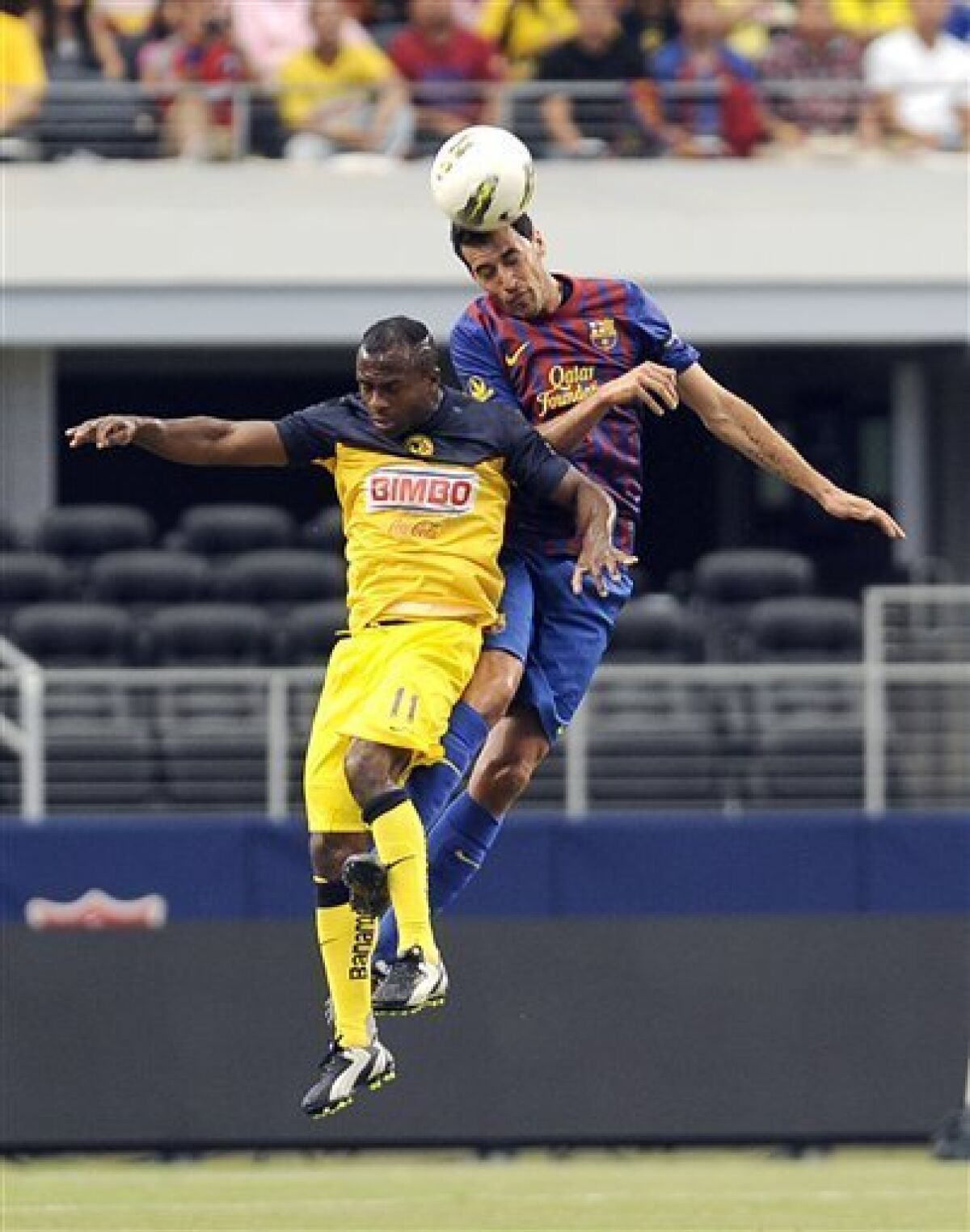 Barcelona tops Club America 2-0 in US exhibition - The San Diego  Union-Tribune
