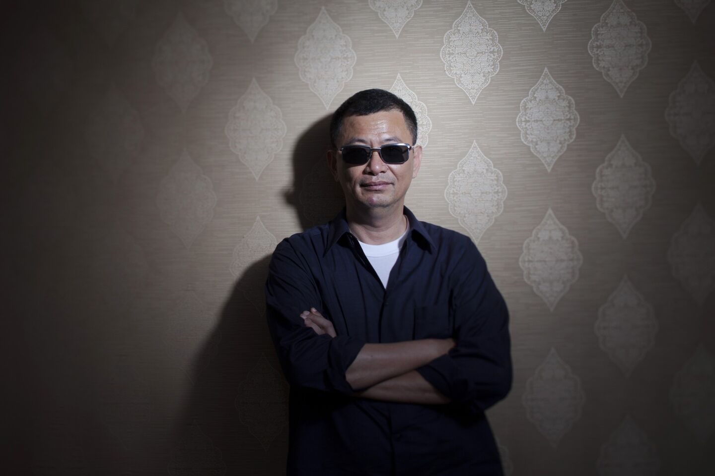 Film director Wong Kar Wai is at the Four Seasons hotel in Los Angeles to promote his new film, "The Grandmaster," about the martial-arts expert who trained Bruce Lee.