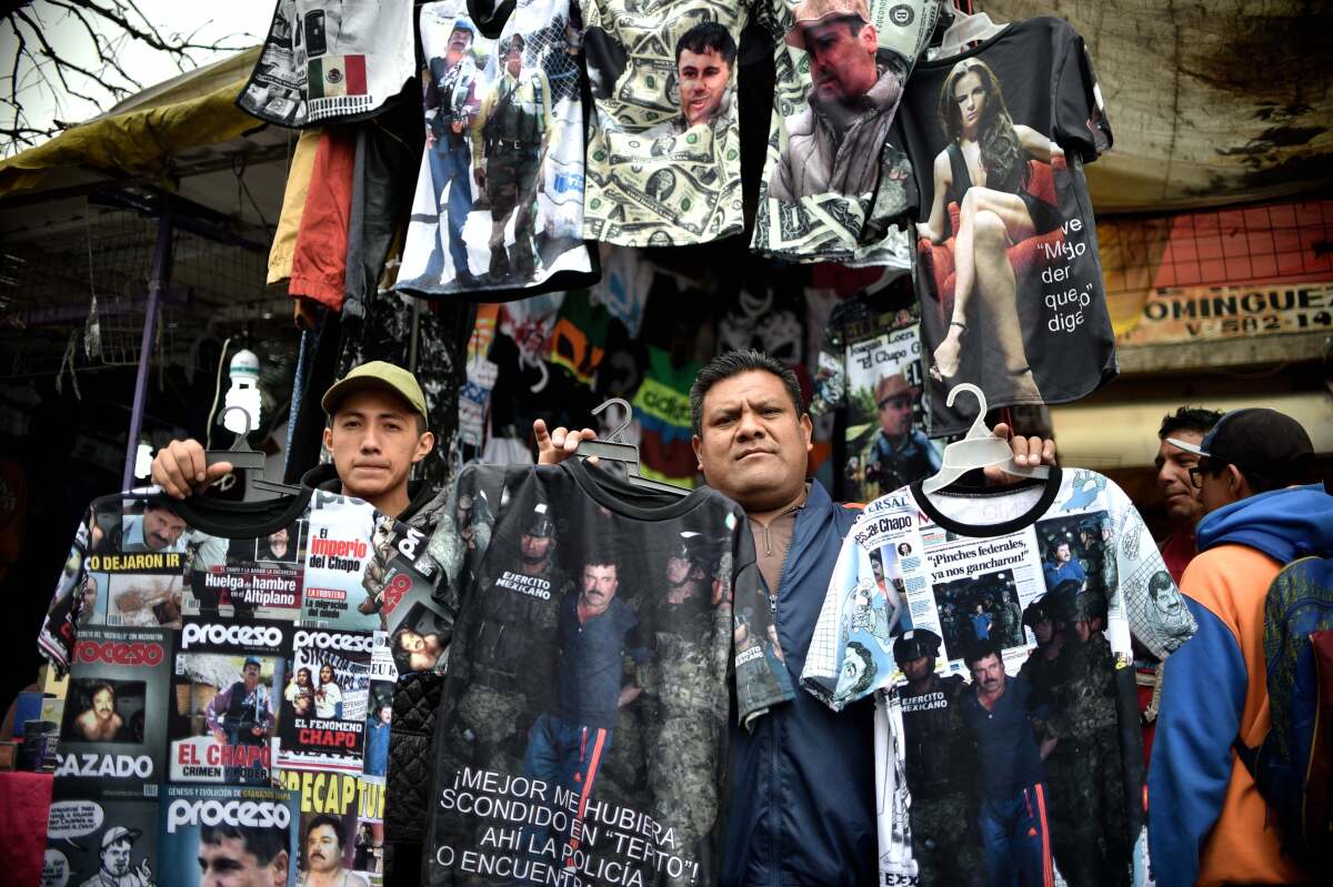 Street vendors at Tepito neighborhood, in Mexico City 