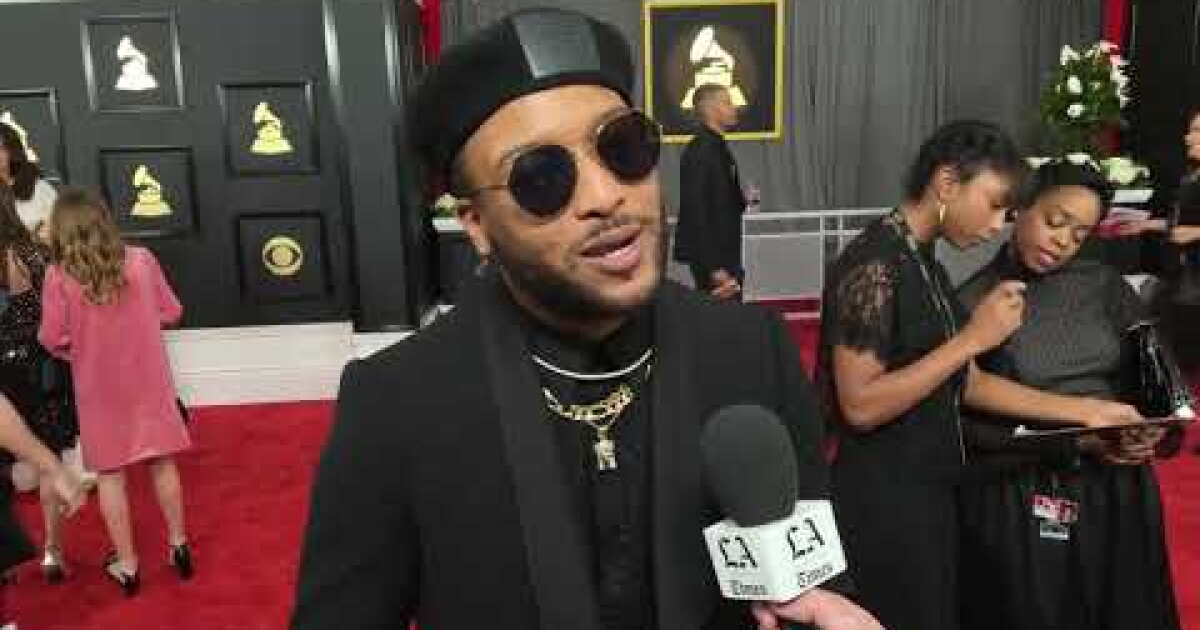 Singer Rio James Ro James nominee Best R&B Performance - Los Angeles Times