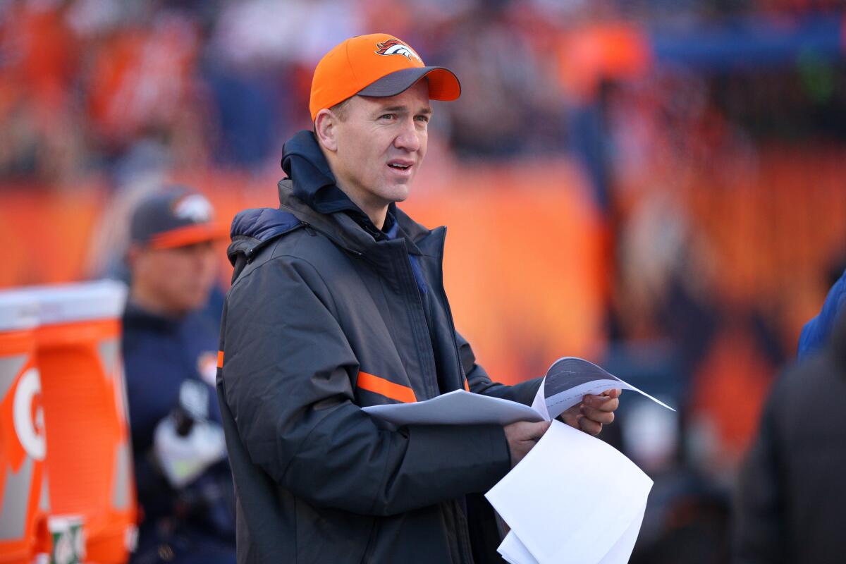 Peyton Manning's foot injury goes back 'five or six months,' his