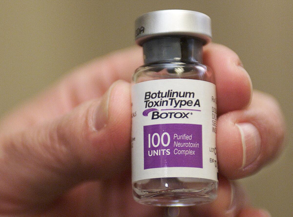 A vial of Botox is shown in this March 20, 2002 file photo.