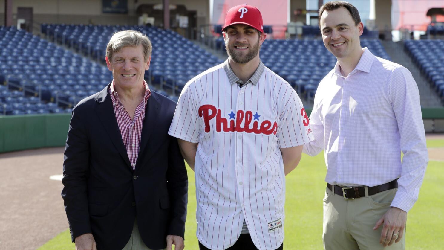 Bryce Harper says he signed with Phillies because they were in it for