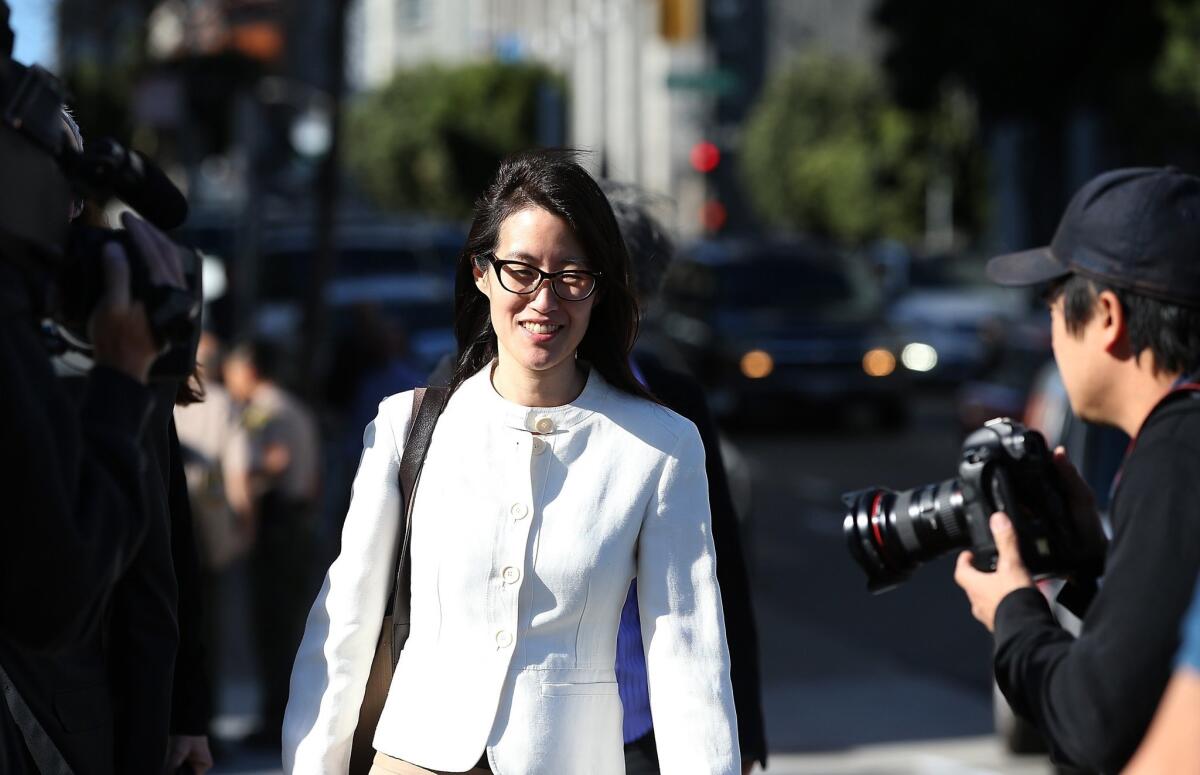 Reddit engineer Bethayne Blount announced her resignation only days after interim chief executive Ellen Pao, pictured here, stepped down from her role.