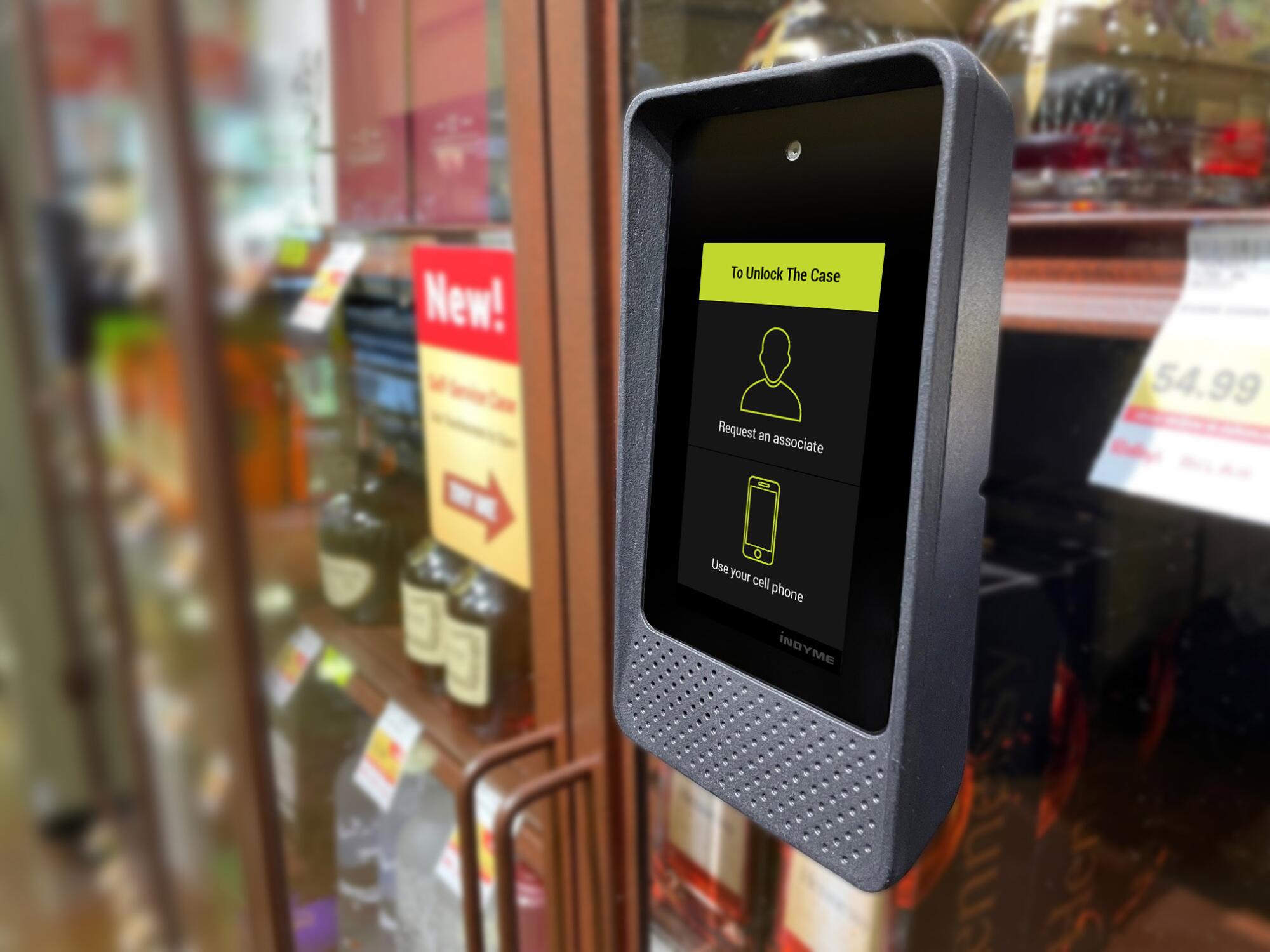 The Freedom Case, tech developed by a San Diego-based Indyme, allows shoppers to open locked merchandise themselves