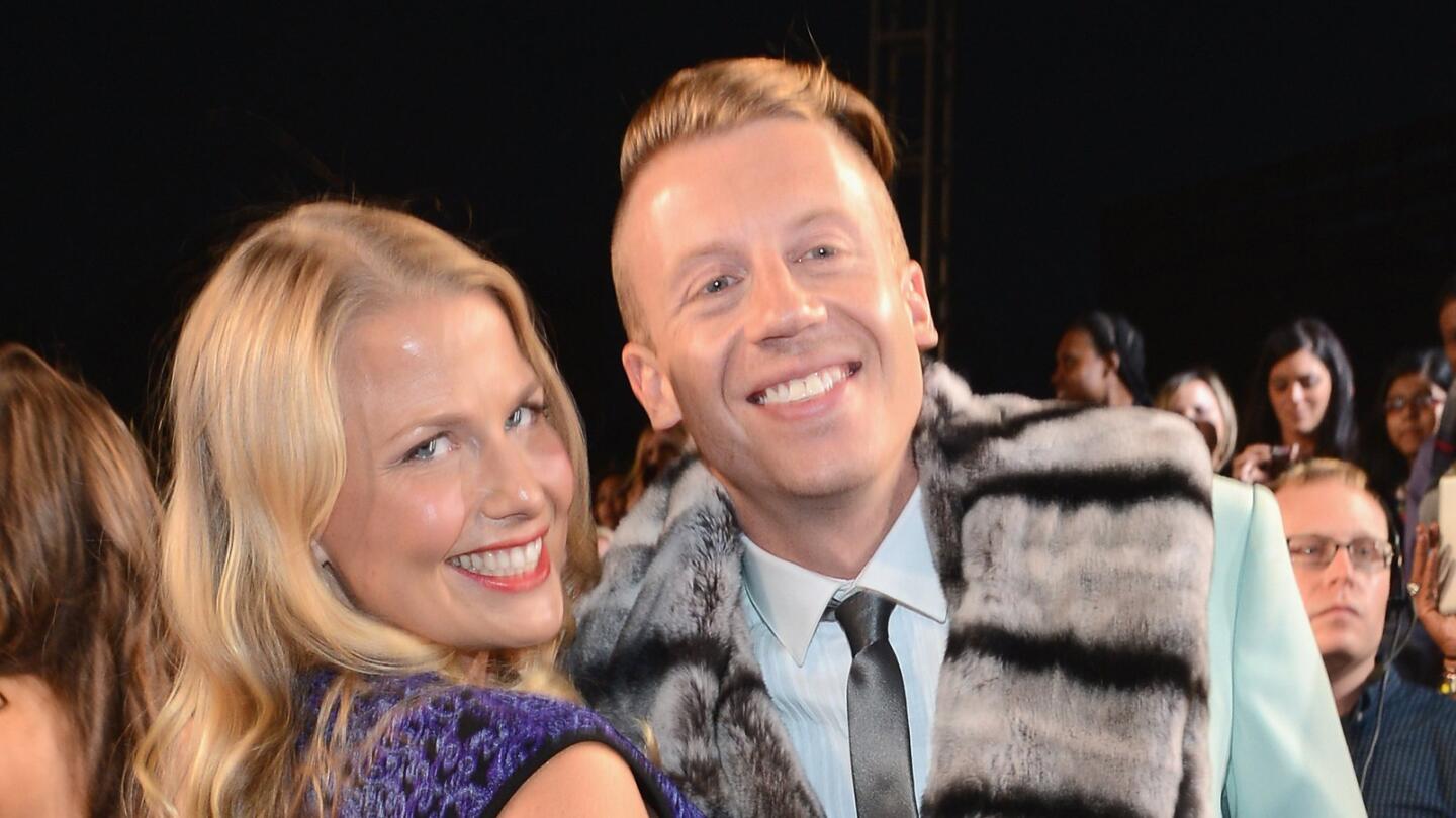 Hollywood baby boom | Macklemore and Tricia Davis