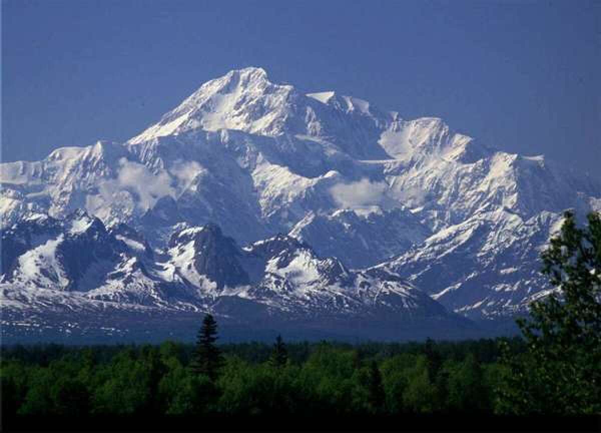 Mt. McKinley as seen from Talkeetna, Alaska.