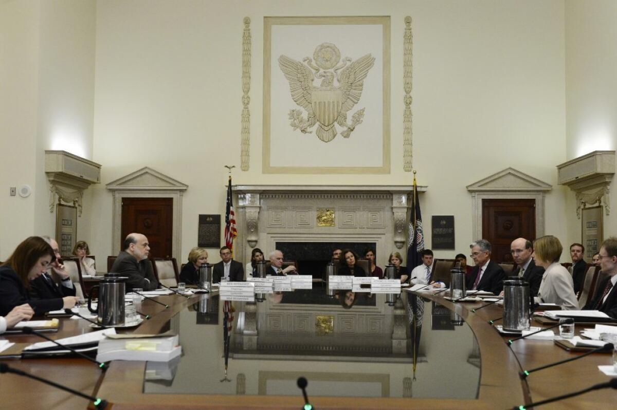 The Federal Reserve Board of Governors meets in July.