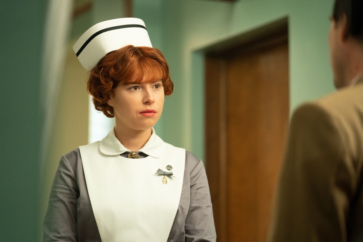 Jessie Buckley as Oraetta Mayflower in Season 4 of "Fargo."