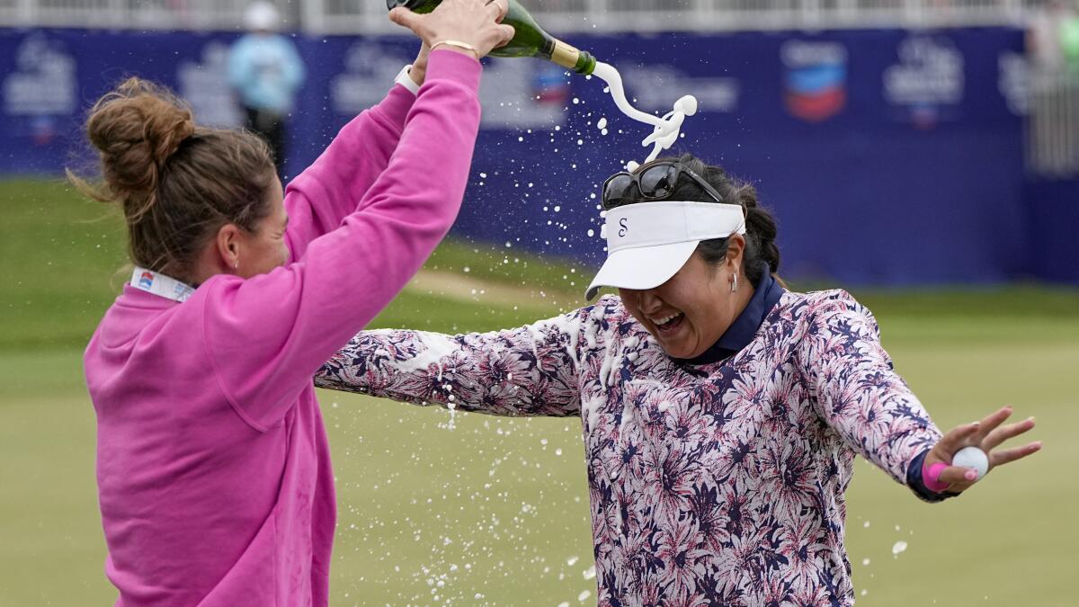 Lilia Vu wins 1st major at Chevron in playoff over Angel Yin - The