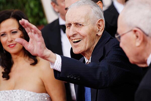 Dr. Jack Kevorkian at the 68th Annual Golden Globe Awards in Beverly Hills in January 2011. See obituary