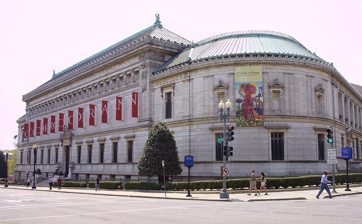 The Corcoran Gallery of Art near the White House in Washington, D.C.