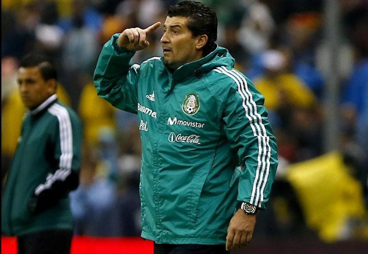 Jose Manuel de la Torre was booed off the field Friday night after Mexico lost to Honduras in Mexico City and was dismissed hours later.
