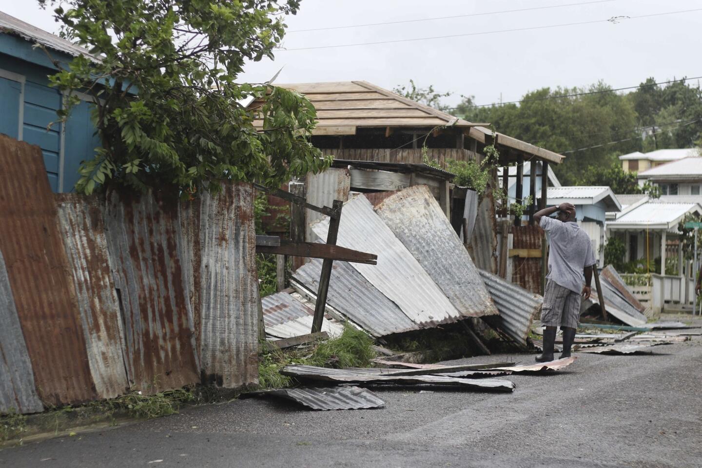 Hurricane Irma brings destruction to the Caribbean