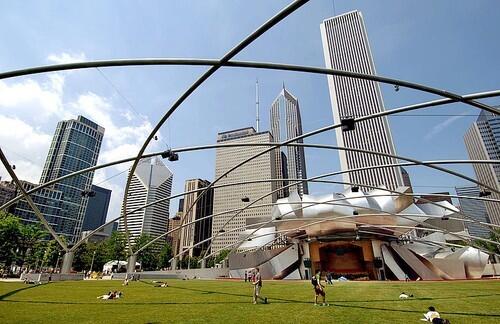 CHICAGO: Like New York, but without the attitude. Pictured: The Jay Pritzker Pavilion, designed by Frank Gehry.