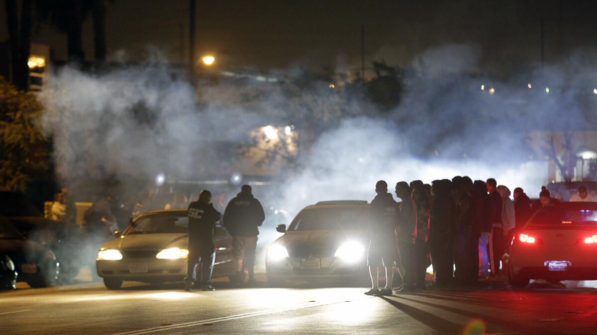 California street racers have been challenging one another at dangerous speeds.