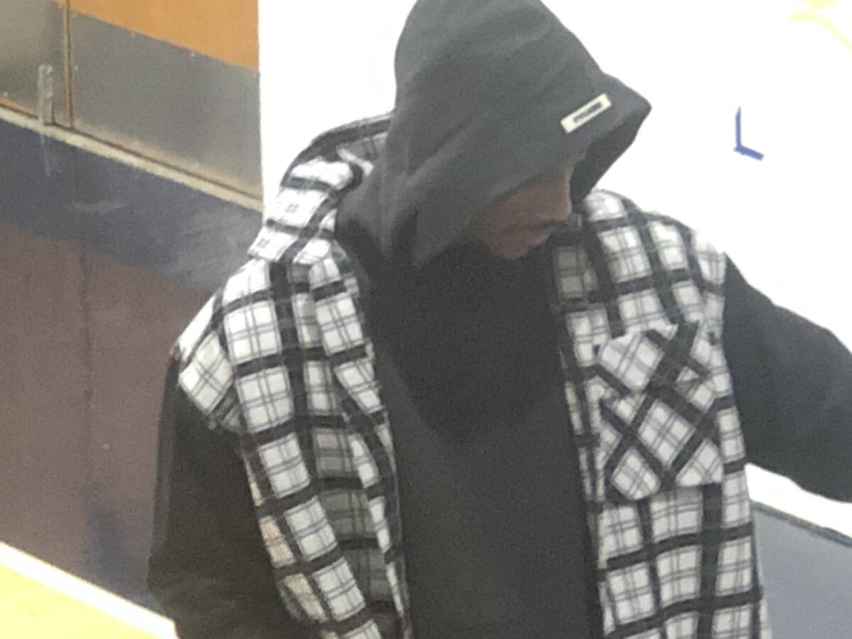 Former Compton and USC standout DeMar DeRozan of the San Antonio Spurs was at Compton's playoff win over Santa Monica on Wednesday night.