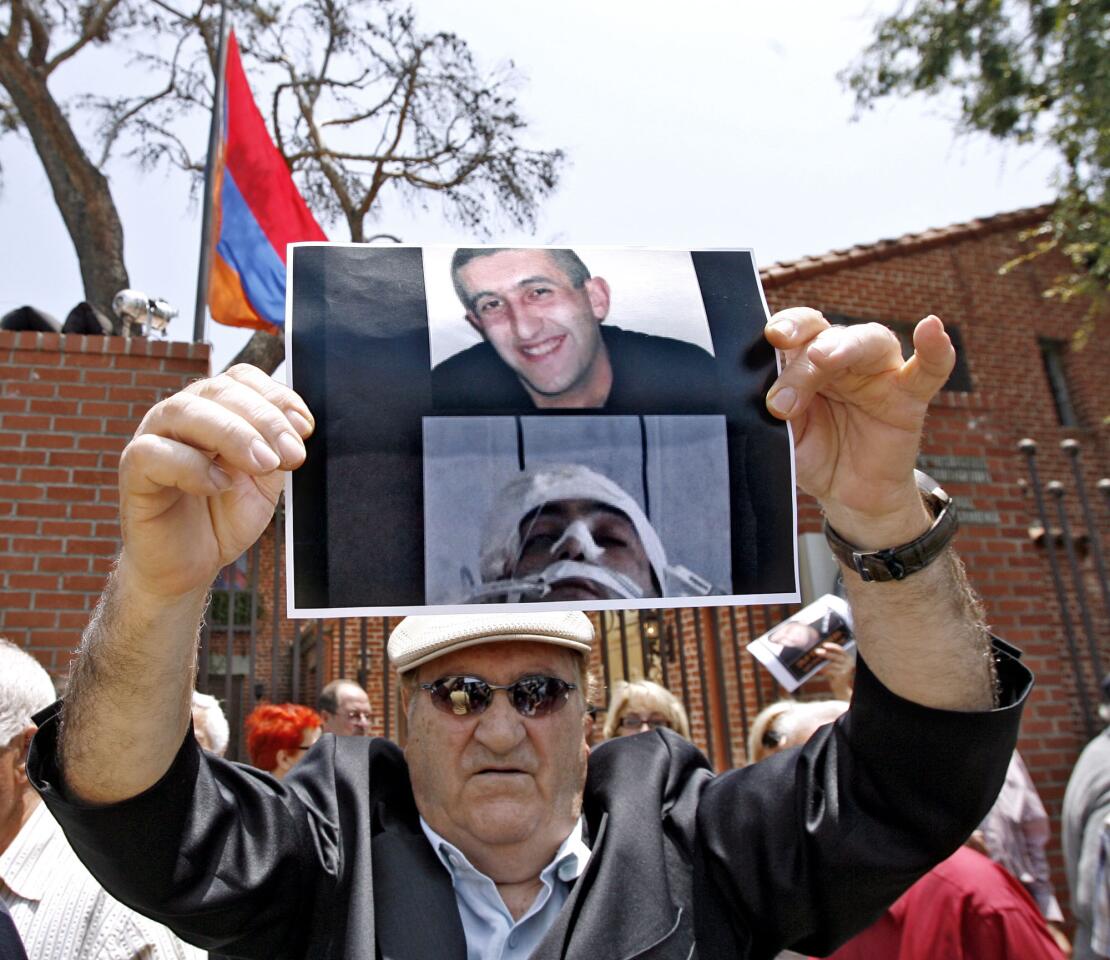 Photo Gallery: Locals protest at Armenian consulate