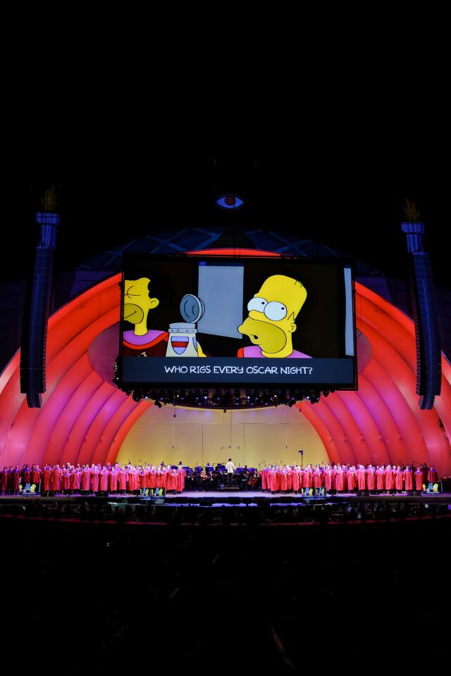 'Simpsons' Bowl tribute
