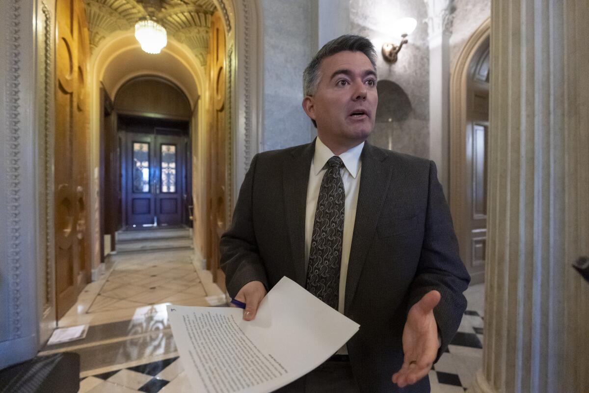 Sen. Cory Gardner (R-Colo.) said Monday the Bureau of Land Management is planning to move to Grand Junction, Colo.
