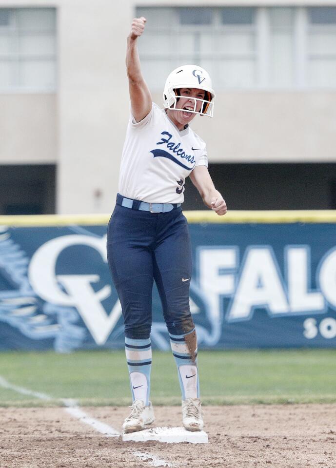 Photo Gallery: Crescenta Valley softball defeats Glendora in CIF Southern Section Division III second-round