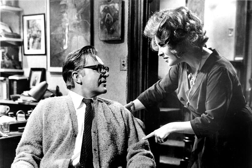 Richard Burton and Elizabeth Taylor in "Who's Afraid of Virginia Woolf?" in 1966.