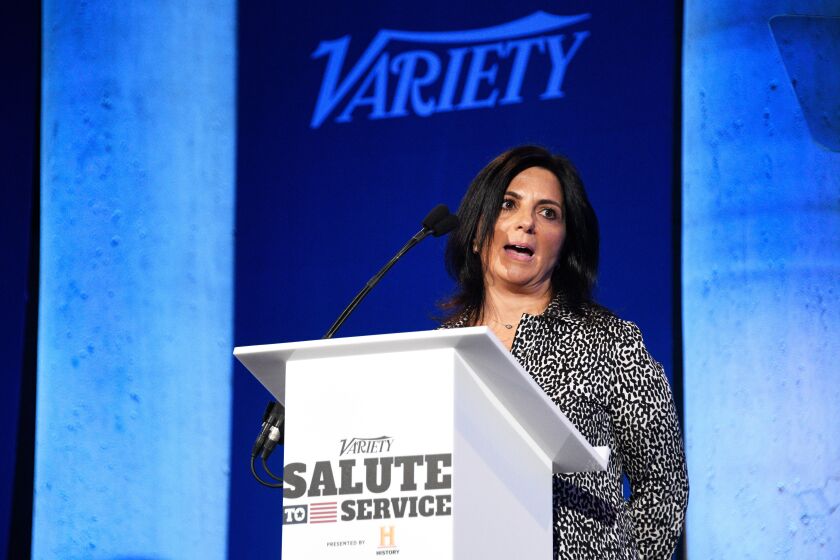 ABC News executive Barbara Fedida at Variety's Salute to Service presented by History Channel in New York on Nov. 9, 2019.